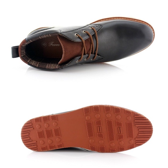 NEW Mens Chukka Boots  Ferro ‘Houston’ Aldo Lace - Picture 3 of 3